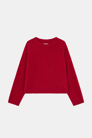 Ropo Yak Sweater Burgundy