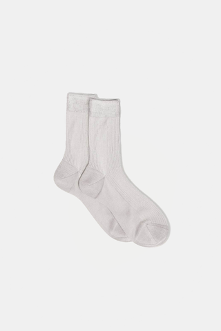 One Ribbed Socks Perlino