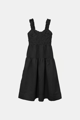 Evita Corset Dress Black