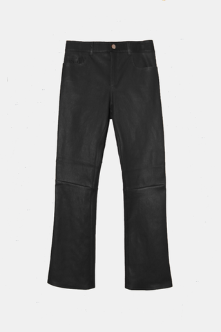 Dean 22 Washable  Leather Pant  Noir