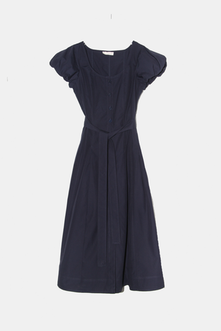 Rhea Cotton Suiting Dress