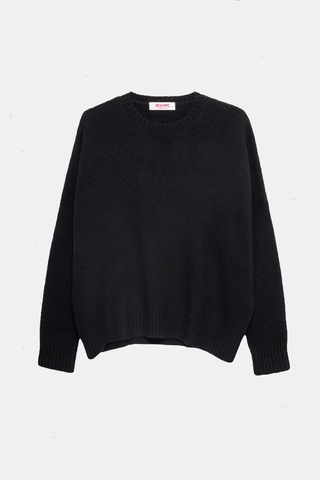 Wide Pullover Black