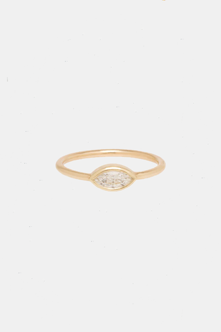 Medium Marquise Bezel Ring