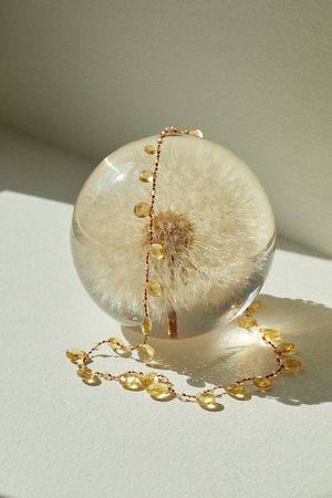 Mill Citrine Necklace
