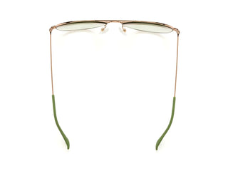 MABUHAY Reading Glasses Polished Rose Gold Green +1.50 Strength caddis