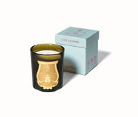 270G green glass with gold trudon sticker logo with blue box packaging
