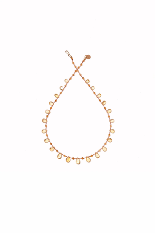 Mill Citrine Necklace