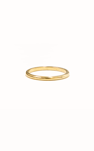 Solid Gold THIN Layering Ring